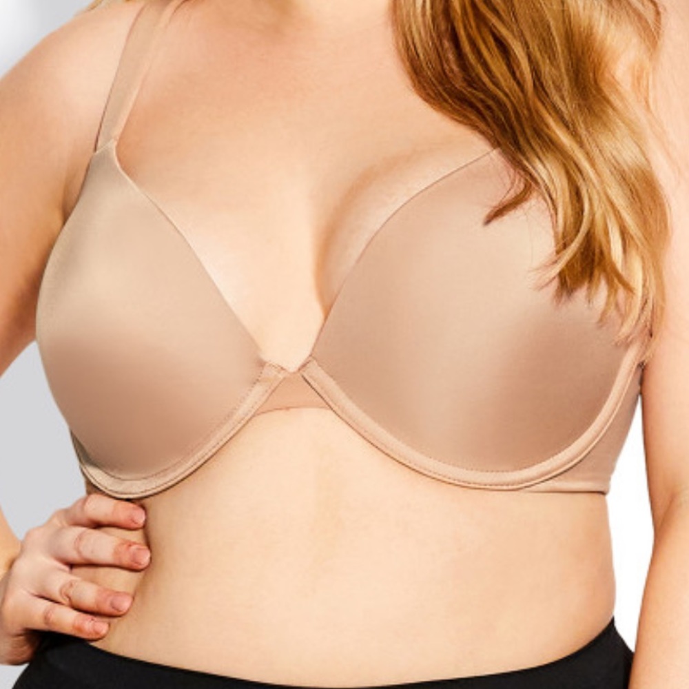 Avenue Bra 44 DDD brand new natural basic plunge